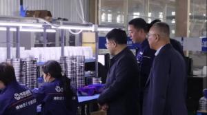 市委常委、副市長潘開名一行深入麻豆国产精品视频軸承調研 助推製造業高質量發展